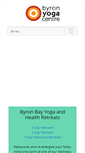 Mobile Screenshot of byronyoga.com